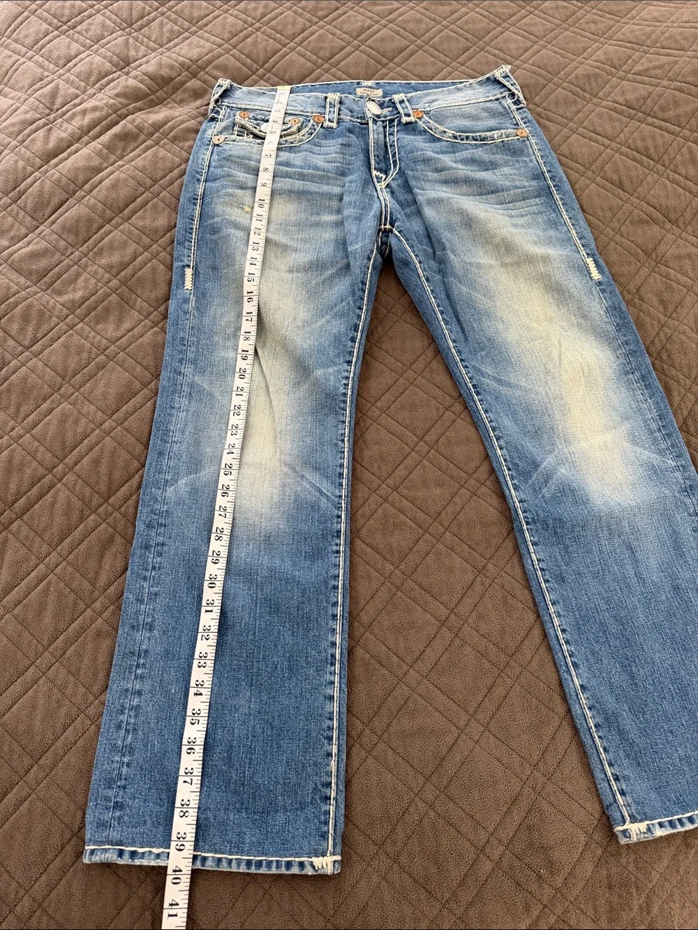 True Religion Ricky Relaxed Straight Jeans size 32